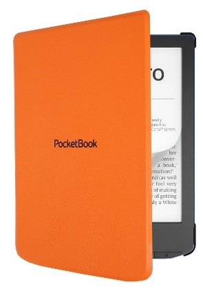 Pouzdro pro čtečku e-knih PocketBook pro 629 Verse a 634 Verse Pro oranžové