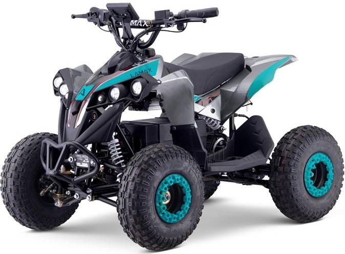 Čtyřkolka LAMAX eFalcon ATV50M tyrkysová