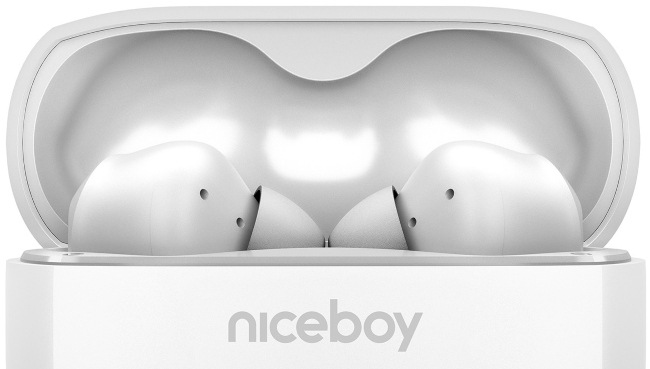 Sluchátka Niceboy Pins 4 bílá Niceboy Pins 4, bílá