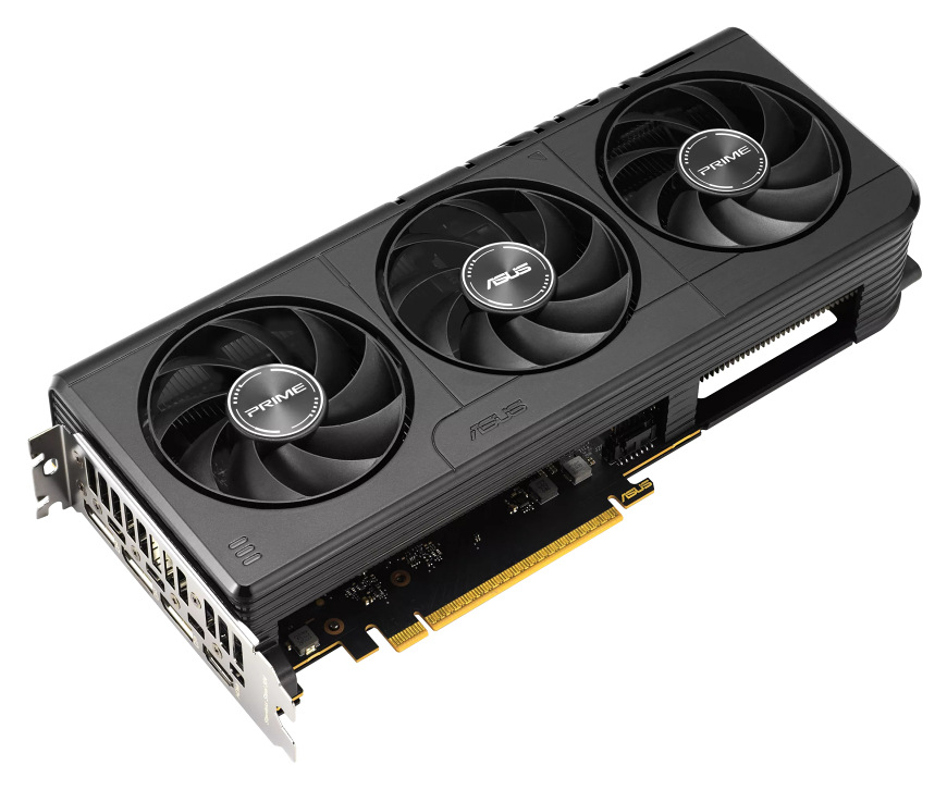 Grafická karta Asus PRIME GeForce RTX 5060 8GB OC černý Grafická karta Asus Prime GeForce RTX 5060 OC 8G s trojitým ventilátorovým chlazením v černé barvě