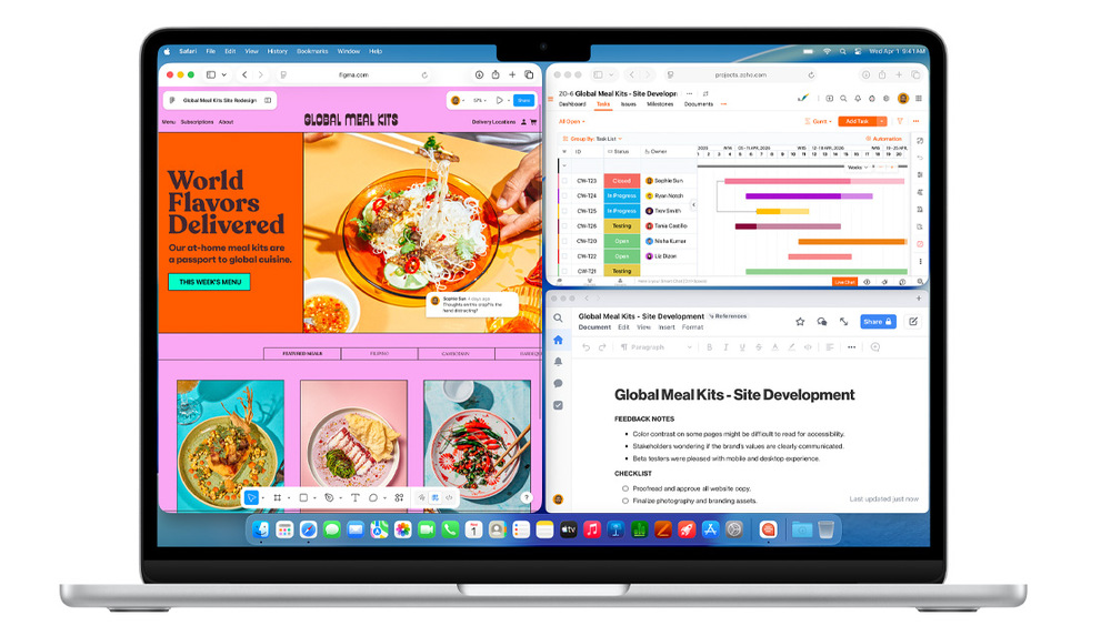 Notebook Apple MacBook Air 13" M5 10× CPU 10× GPU, 24 GB, 1 TB - blankytně modrý CZ Apple MacBook Air běží na systému macOS