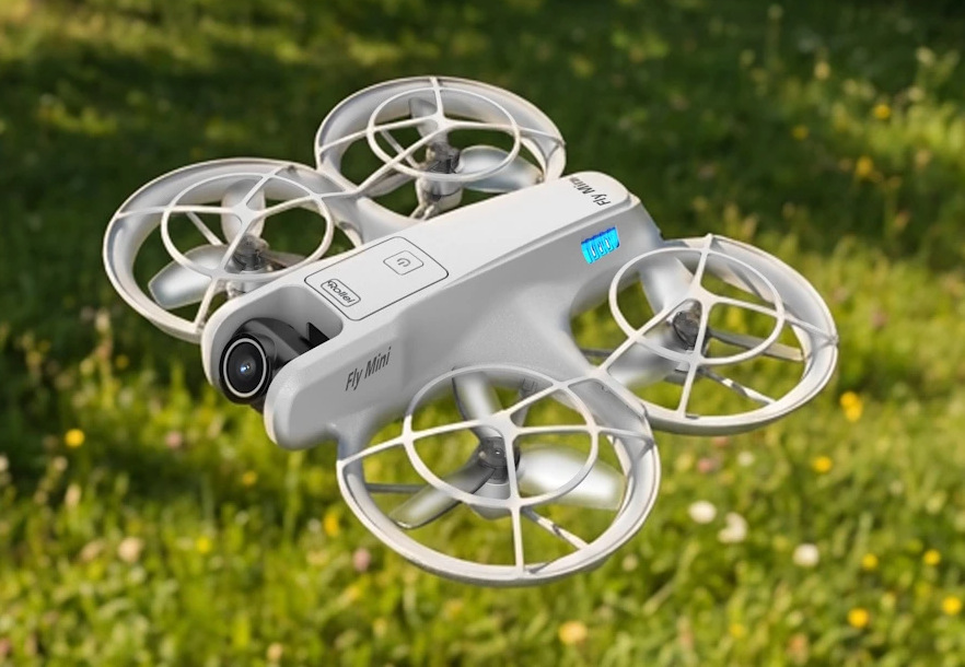 Dron Rollei Fly Mini šedý Rollei Fly Mini má 2Mpx kameru schopnou nahrávat do kvality HD