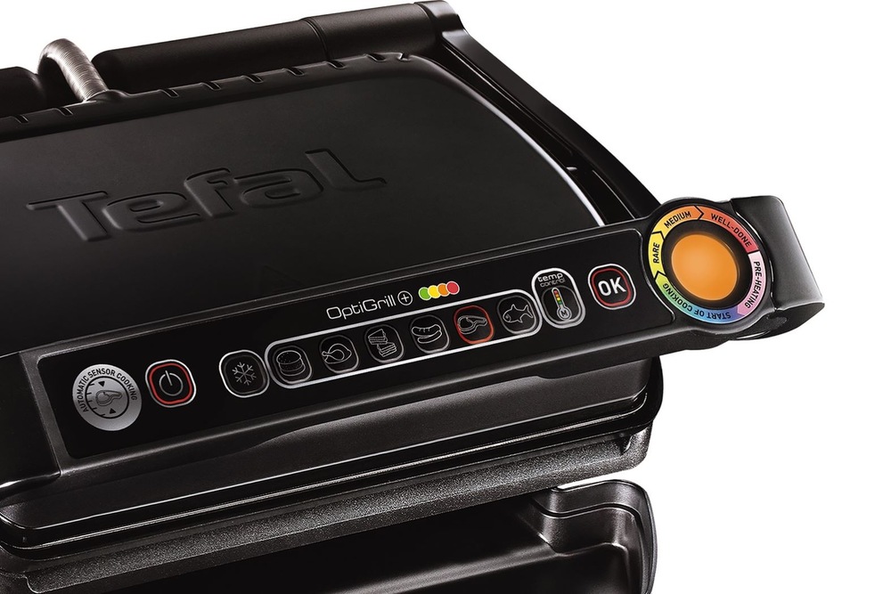 Gril Tefal Optigrill+ GC712834 černý TEFAL OptiGrill+ GC712834