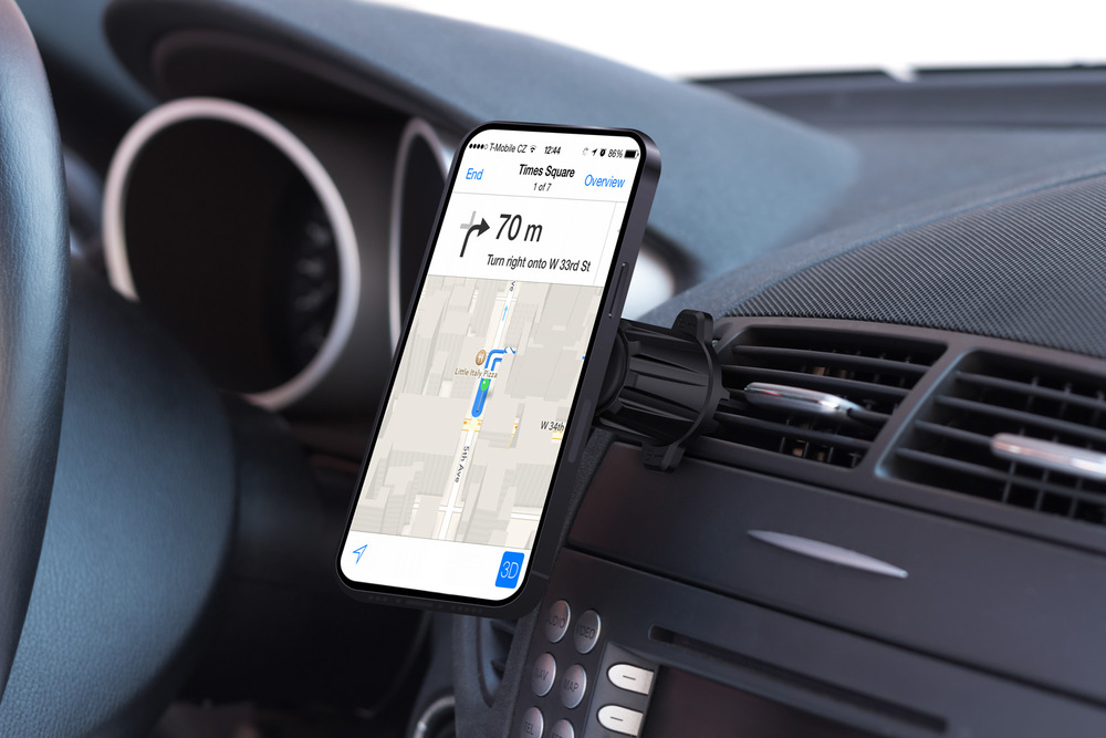 Držák na mobil Connect IT InCarz 6Strong360 černý CITCMC4047BK