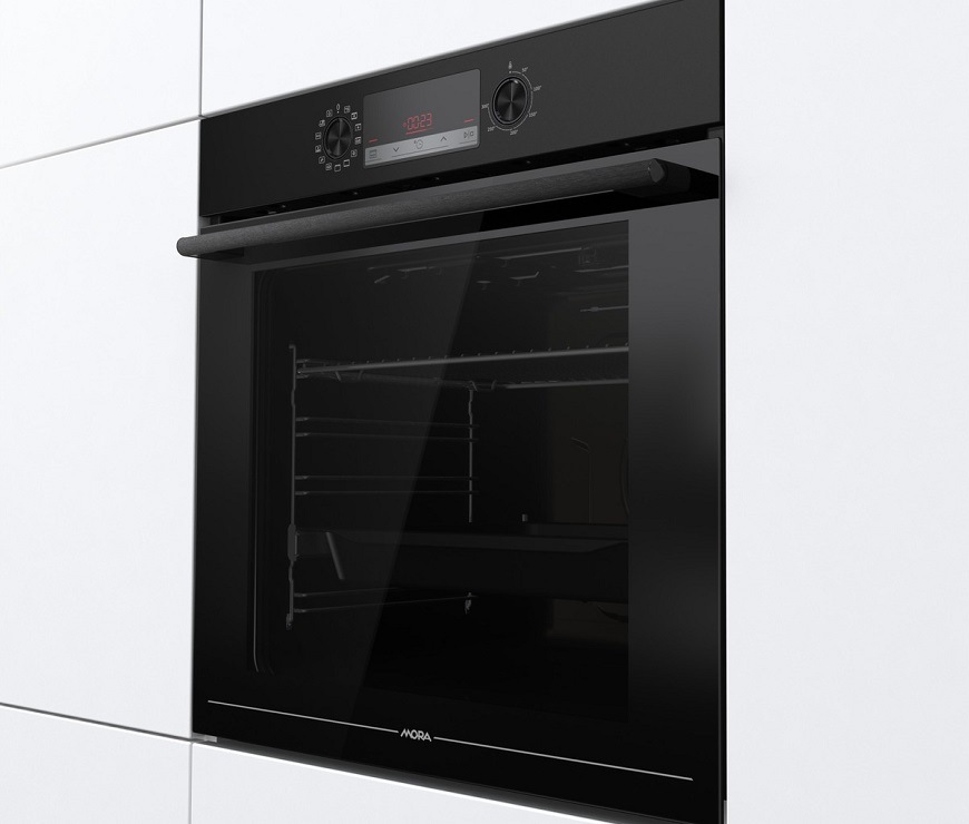 Vestavná trouba Mora VT544DB, černá, 2vrstvá dvířka
