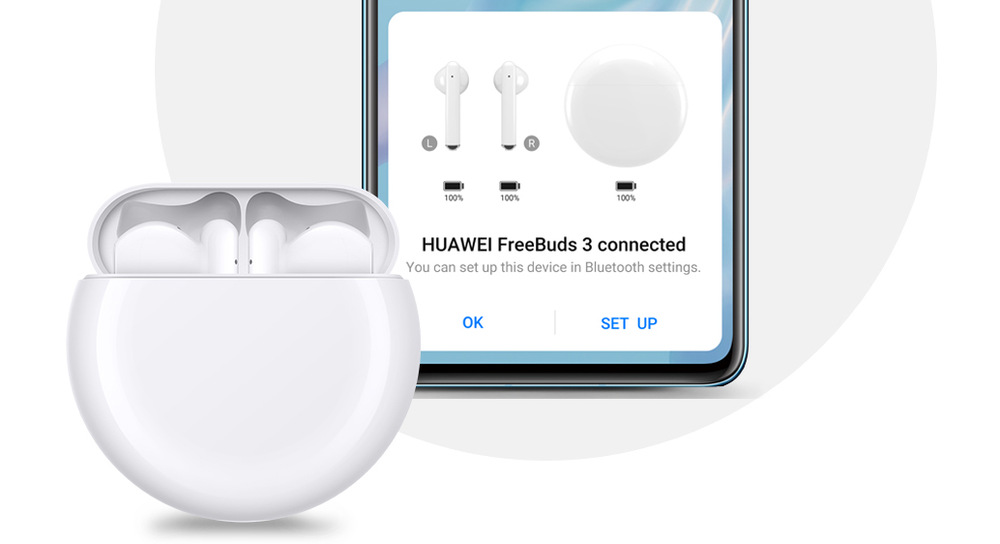 Sluchátka Huawei FreeBuds 3 černá