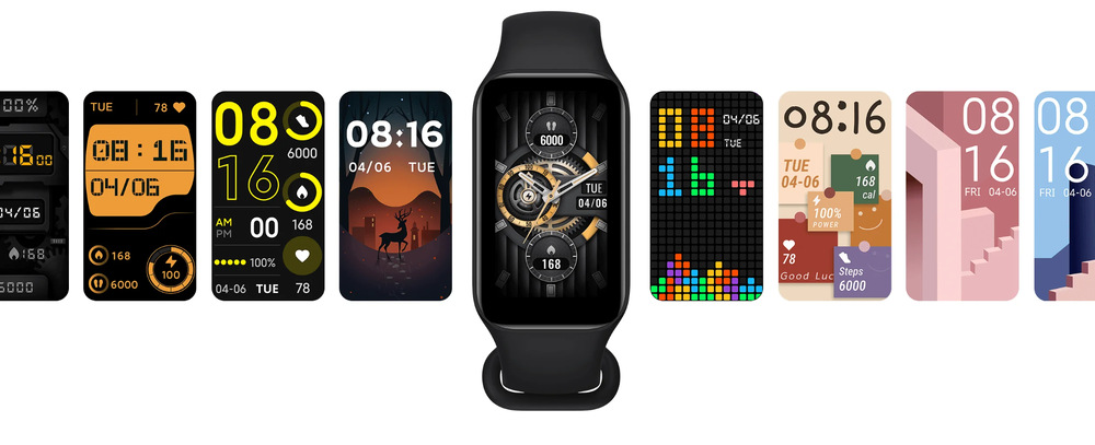 Fitness náramek Xiaomi Smart Band 8 Active černý