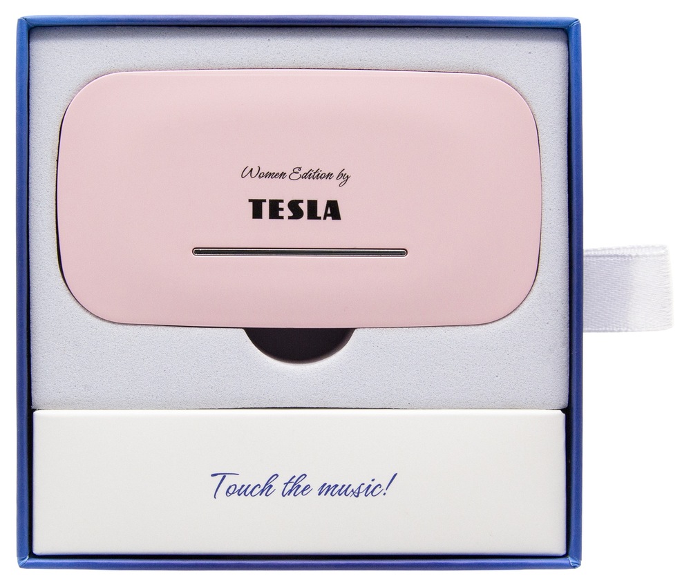 Sluchátka Tesla SOUND EB20 růžová
