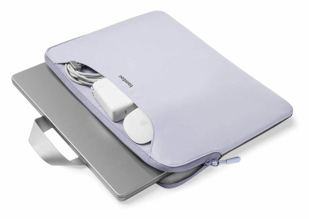 Brašna na notebook tomtoc Light-A21 Dual-color Slim Handbag 13,5" - šedá