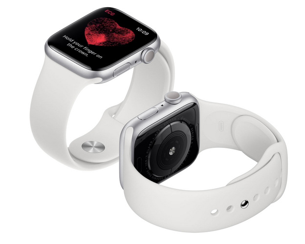 Chytré hodinky Apple Watch Nike Series 5 GPS 40mm pouzdro z vesmírně šedého hliníku - antracitový/černý sportovní řemínek Nike SK