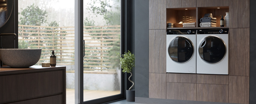 Pračka Haier HW120-B14979-S bílá Design