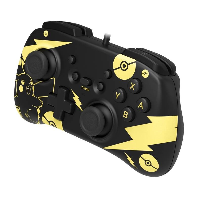 HORI HORIPAD Mini pro Nintendo Switch - Pikachu Black & Gold