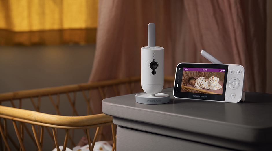 Dětská elektronická chůva Philips Avent SCD923/26 bílá Dětská elektronická chůva Philips Avent SCD923/26 bílá