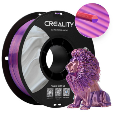 Filament Creality CR-Silk PLA 1kg růžový/fialový