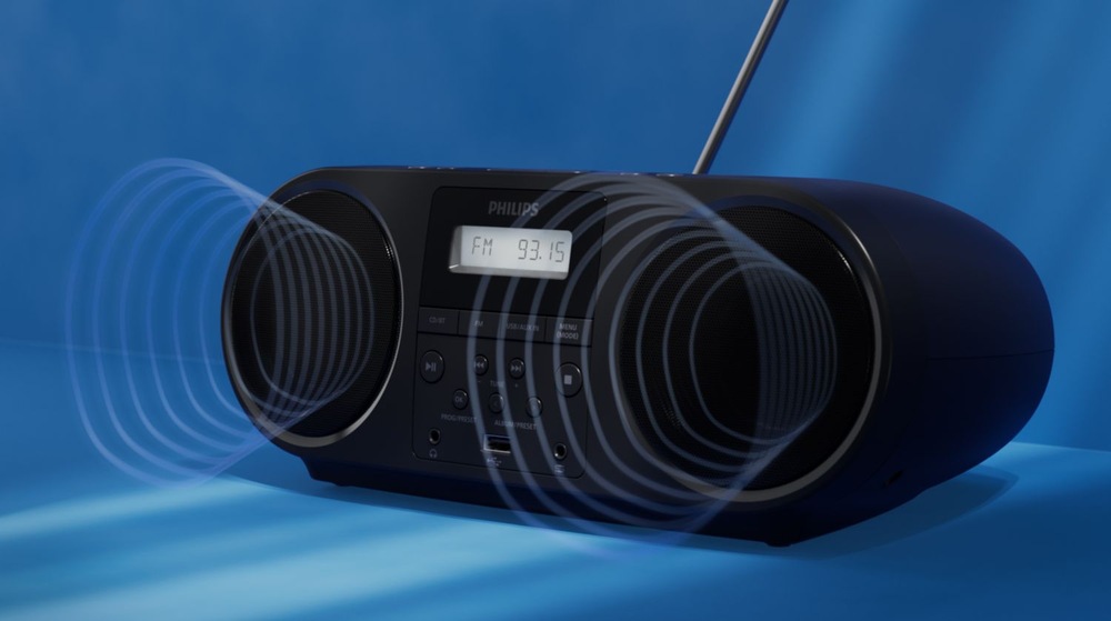 Radiopřijímač s CD Philips TAZ5000 černý