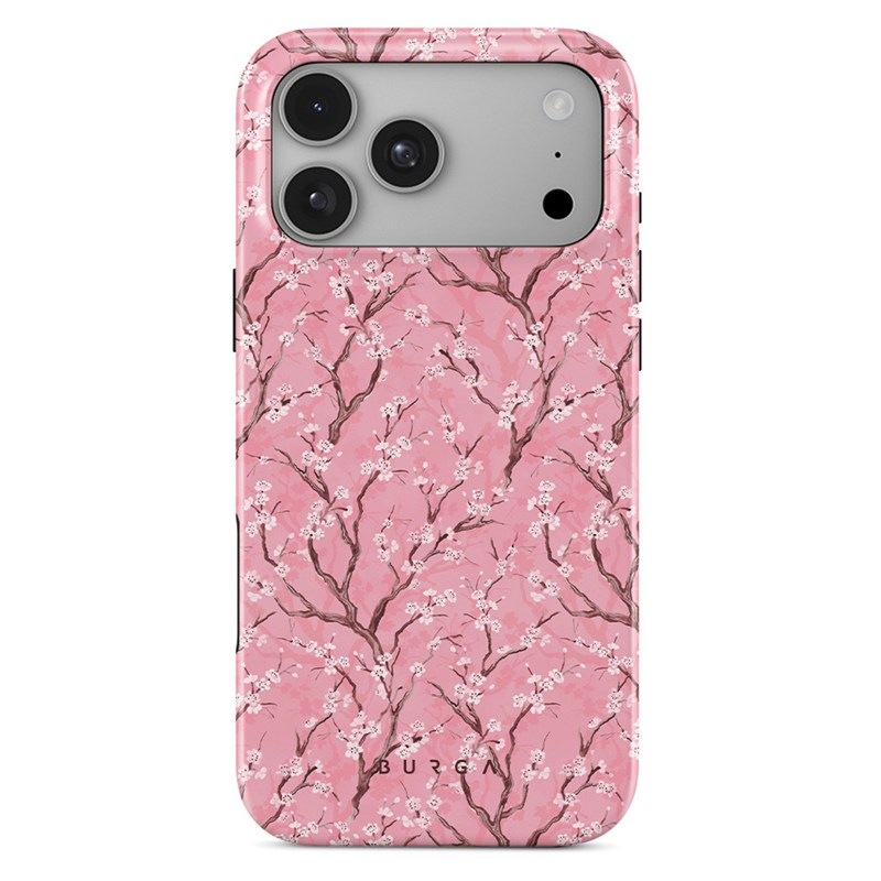 Kryt na mobil Burga Tough MagSafe, Sakura na Apple iPhone 17 Pro Max vícebarevný