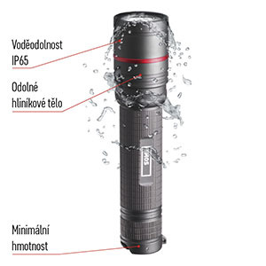 Svítilna EMOS Ultibright 80 P3180, 600lm šedá Svítilna EMOS Ultibright 80 P3180, 600lm šedá