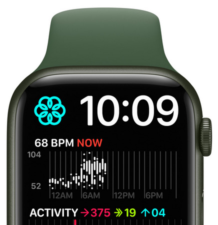 Chytré hodinky Apple Watch Series 7 GPS, 41mm pouzdro z hvězdně bílého hliníku - hvězdně bílý sportovní řemínek Chytré hodinky Apple Watch Series 7 GPS, 41mm pouzdro z hvězdně bílého hliníku - hvězdně bílý sportovní řemínek