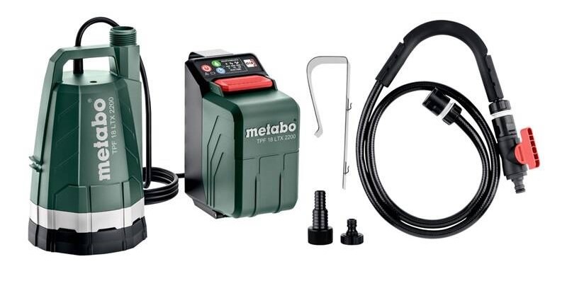 Ponorné čerpadlo Metabo TPF 18 LTX 2200 (bez baterie) 601729850