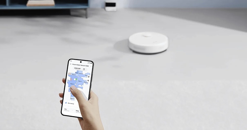 Robotický vysavač Xiaomi Vacuum S40C bílý