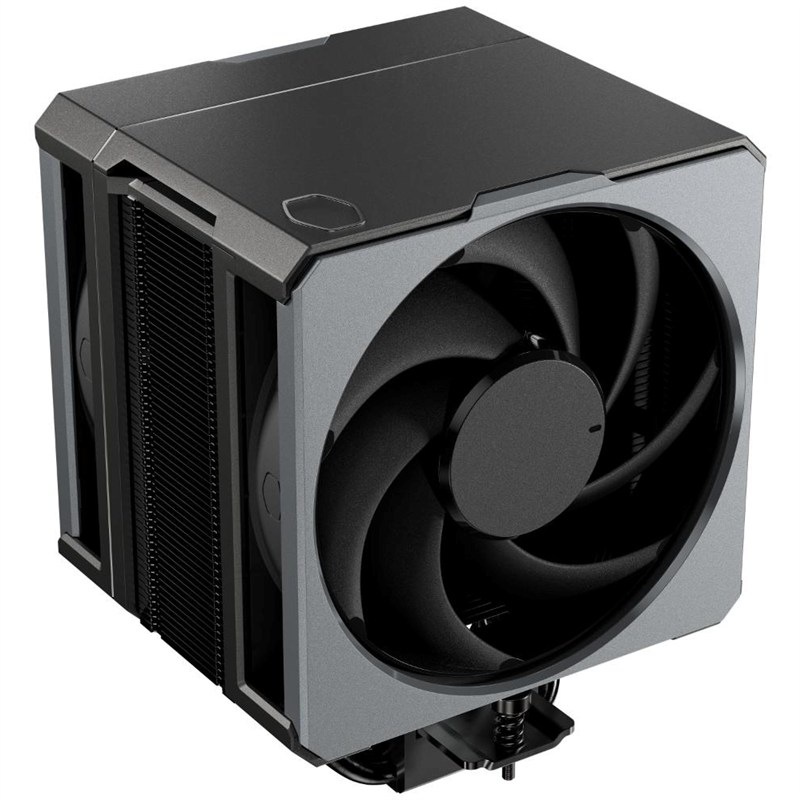 CPU chladič Cooler Master Hyper 612 Apex v černé barvě.