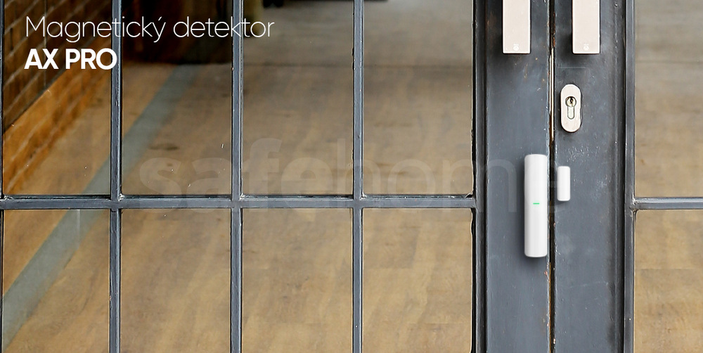 Senzor Hikvision AX PRO bezdrátový magnetický kontakt + detektor otřesů Senzor Hikvision AX PRO bezdrátový magnetický kontakt + detektor otřesů