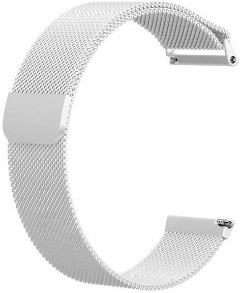 Řemínek RhinoTech univerzální milánský tah Quick Release 20mm stříbrný