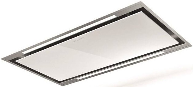 Faber HEAVEN GLASS LIGHT WH FLAT KL A90, nerezová