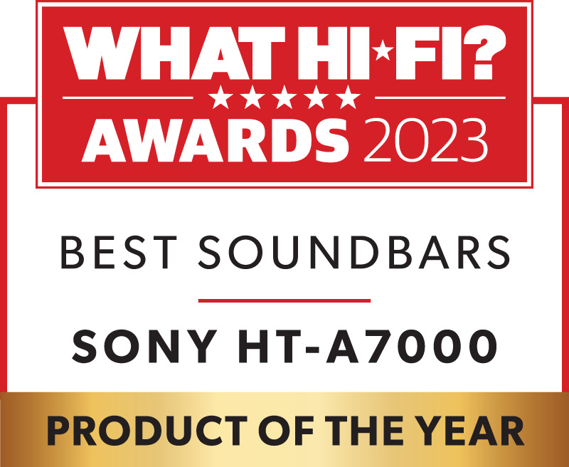 Soundbar Sony HT-A7000 černý Soundbar Sony HT-A7000 ocenění What HiFi