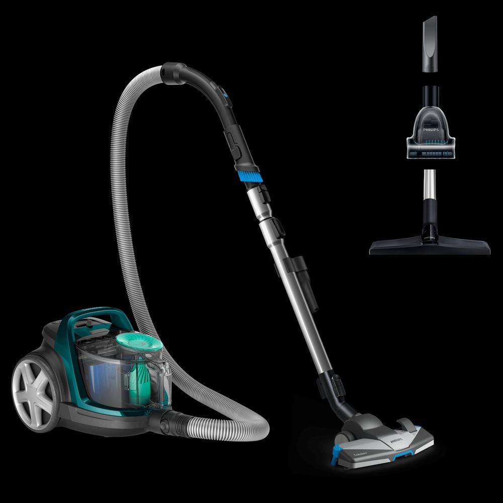 Podlahový vysavač Philips PowerPro Active FC9555/09 zelený Bezsáčkový vysavač Philips FC9555/09 PowerPro Active