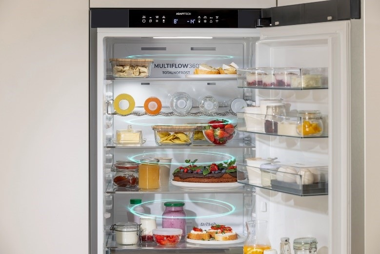 Chladnička s mrazničkou Gorenje G600 NRB62C6X4WFE nerez Gorenje chladnička NRB62C6X4WFE, nerez, ventilační systém