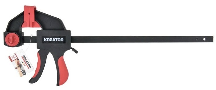 Svorka Kreator s rozpětím 300 mm, pevný tlak až 60 kg