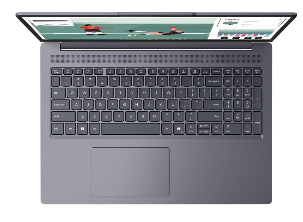 Notebook Lenovo IdeaPad Slim 3 se může pochlubit dlouhou výdrží na jedno nabití. 