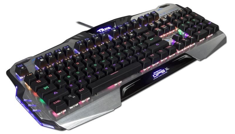 Klávesnice E-Blue Mazer K729 černá/stříbrná
