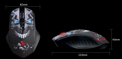 Myš A4Tech Bloody R80A černá
