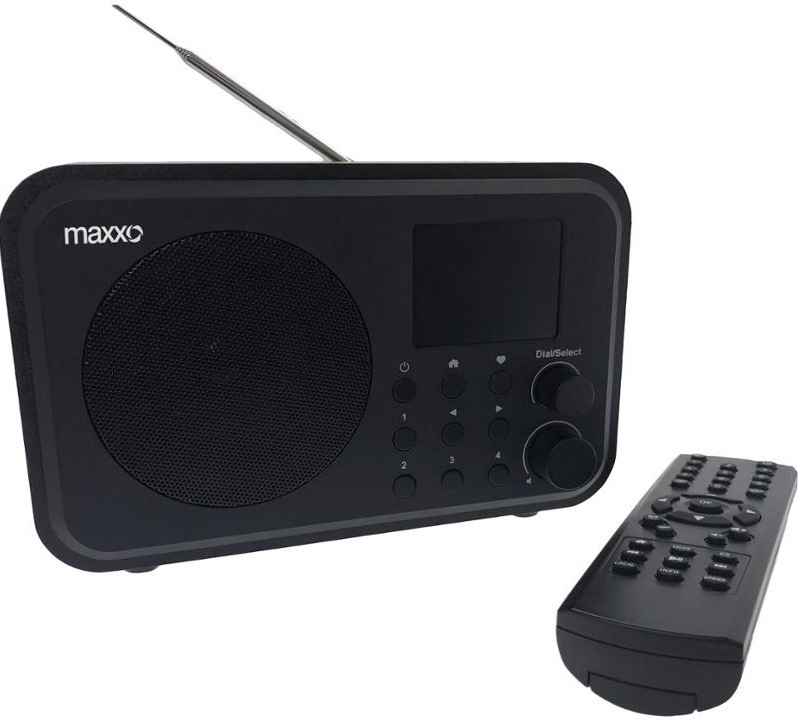 Internetový radiopřijímač s DAB+ Maxxo DT02 černý