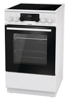 Sklokeramický sporák Gorenje ECS5350WA Entry steam bílý Sklokeramický sporák Gorenje ECS5350WA Entry steam bílý