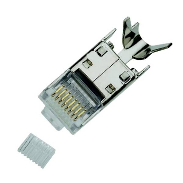 Koncovka DATACOM STP CAT7(6A) 8p8c- RJ45, 10ks (4146)