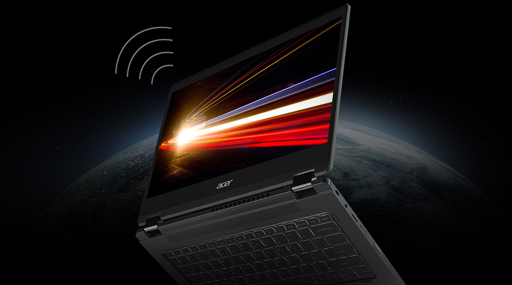 Notebook Acer TravelMate Spin P4 (TMP414RN-51-589B) modrý Notebook Acer TravelMate Spin P4 (TMP414RN-51-589B) modrý