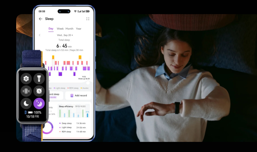 Fitness náramek Huawei Band 9 žlutý