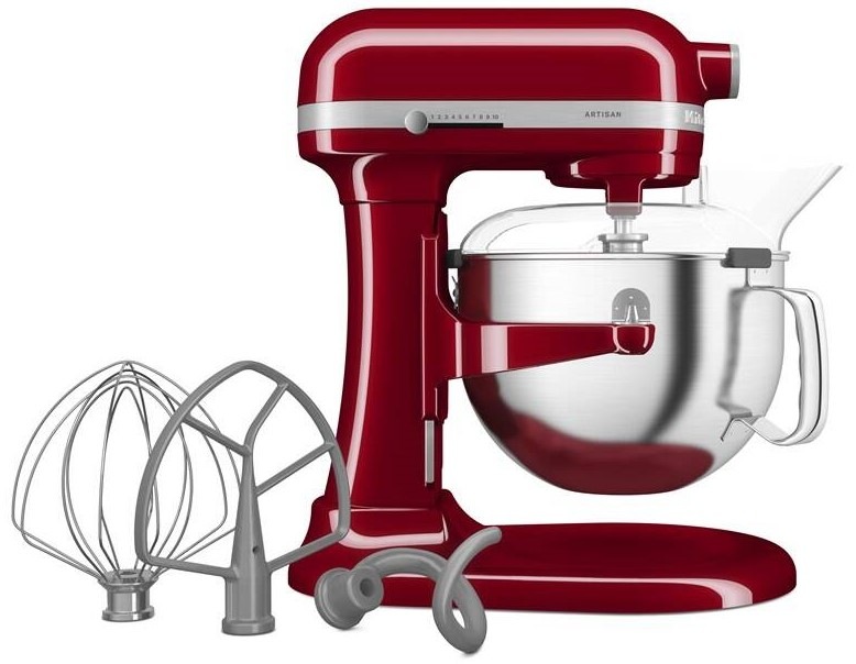 Kuchyňský robot KitchenAid Artisan 5KSM60SPXEER červený
