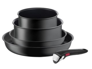 Sada nádobí Tefal L7649553 Ingenio Ultimate, 5 ks černá