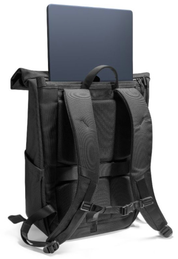 Batoh na notebook tomtoc Navigator - T61 Rolltop Backpack L - černý