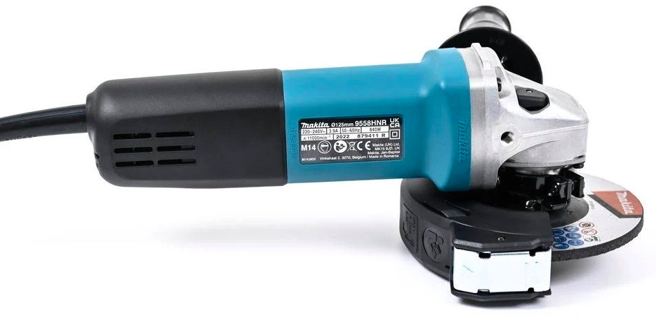 Úhlová bruska Makita 9558HNRGK Úhlová bruska Makita 9558HNRGK