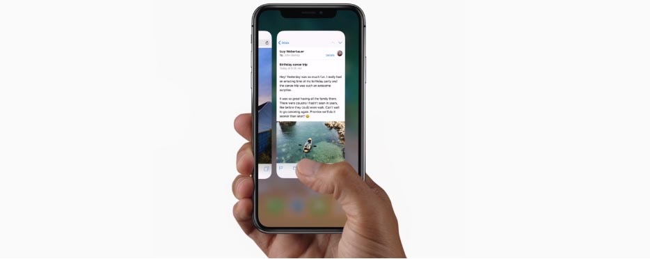 Mobilní telefon Apple iPhone X 64 GB - Silver
