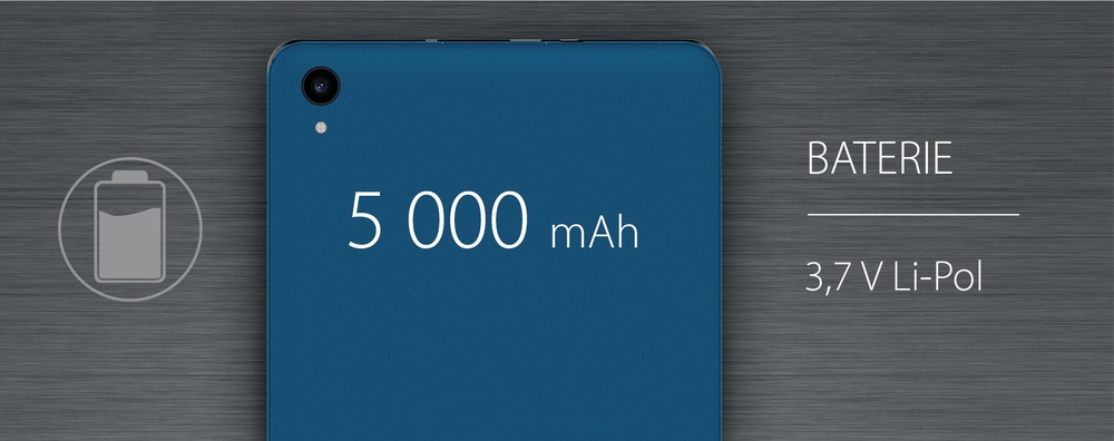 Dotykový tablet iGET SMART L205 modrý