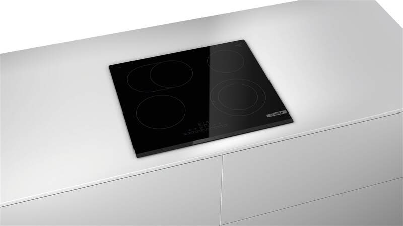 Sklokeramická varná deska Bosch Serie 6 PKN631FP2E černá