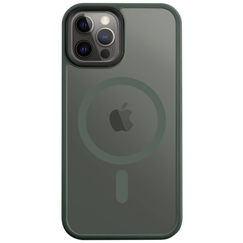 Kryt na mobil Tactical MagForce Hyperstealth na Apple iPhone 12/12 Pro - tmavě zelený