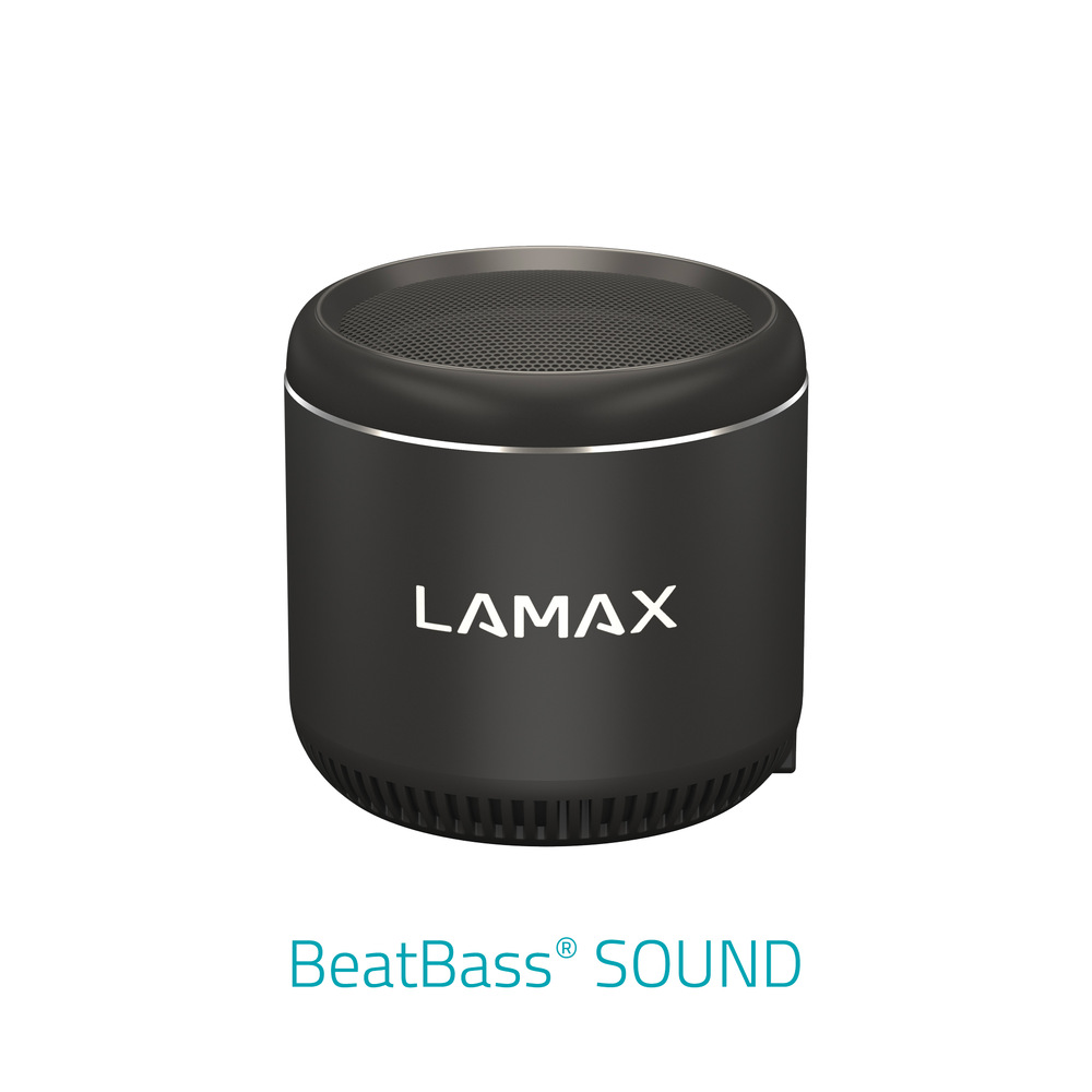Přenosný reproduktor LAMAX Sphere2 Mini, micro USB černý Přenosný reproduktor LAMAX Sphere2 Mini, micro USB černý