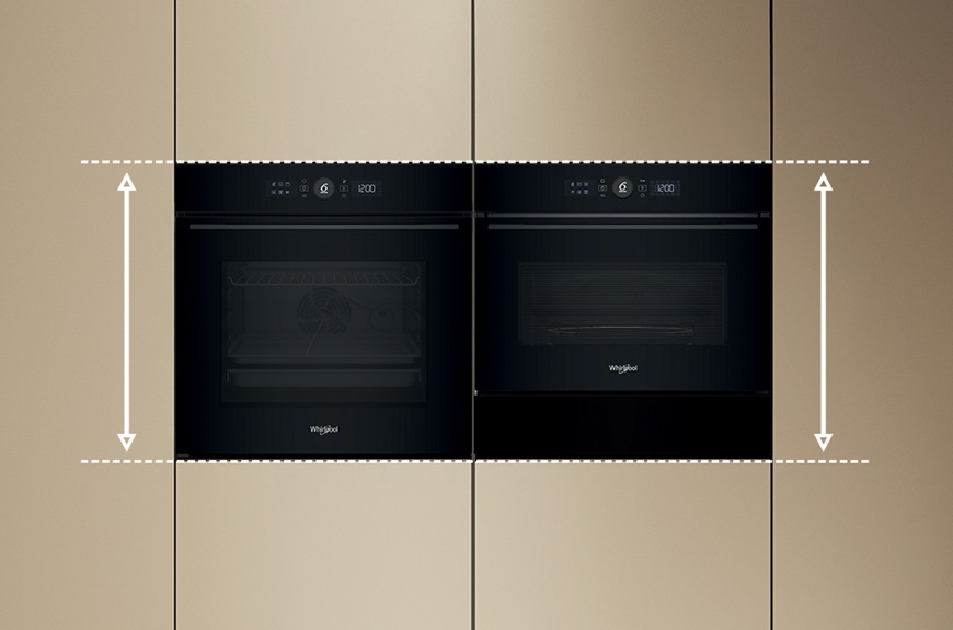 Vestavná zásuvka Whirlpool WUD0ABF černá Detail obrázku dorovnání výšky spotřebiče.